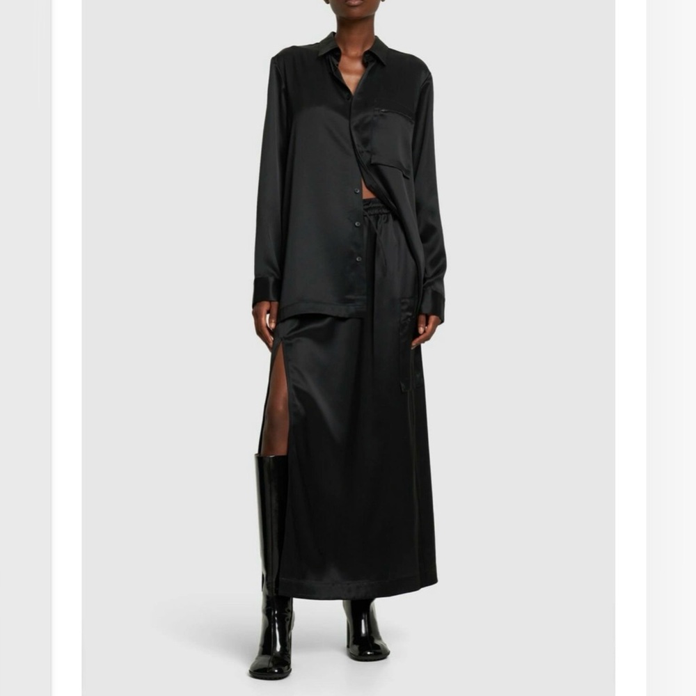 Y-3 - Tech Long Sleeve Black Shirt